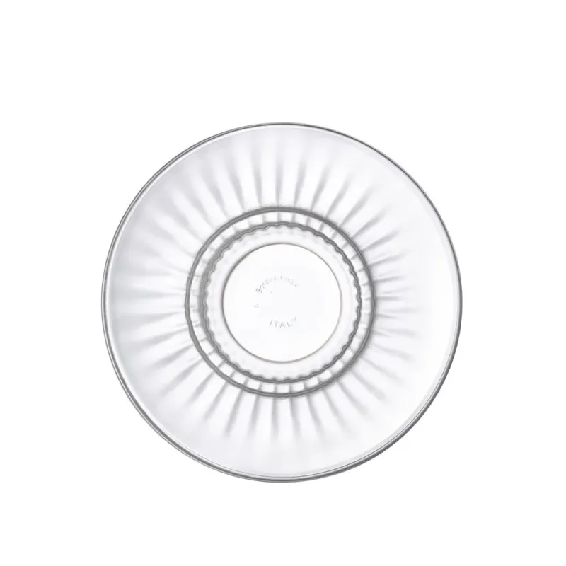 Offerta Lampo 14 cm - Bormioli Rocco Barshine Double Espresso Piattino Tazza Cappuccino In Vetro Set 6 Pz