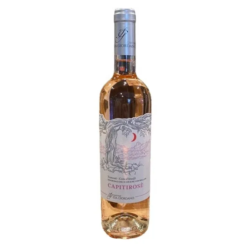 Capitirosè Tramonti Rosato Costa D‘Amalfi DOC 2024 Ida Giordano Professionale