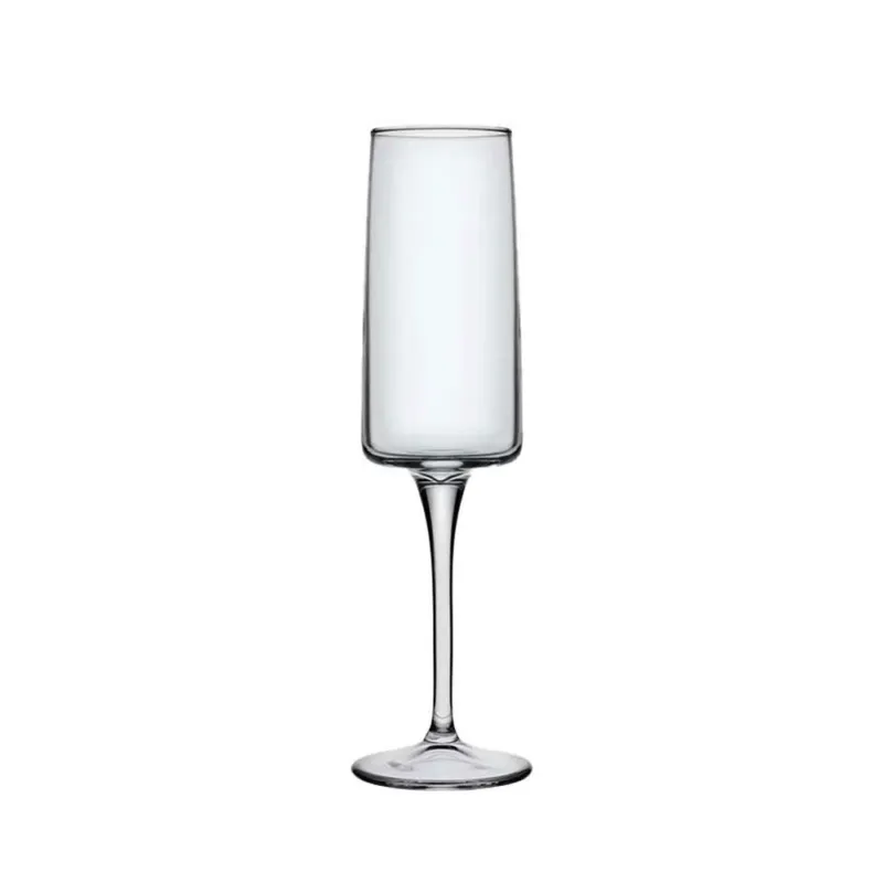 Consegna Rapida 19 cl - Pasabahce Iconic Calice Flute In Vetro Set 6 Pz