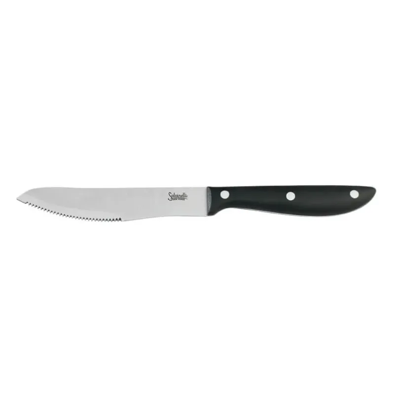 12.5 cm - Salvinelli Bistrot Coltello Bistecca in Acciaio Inox Set 6 Pz A Buon Prezzo
