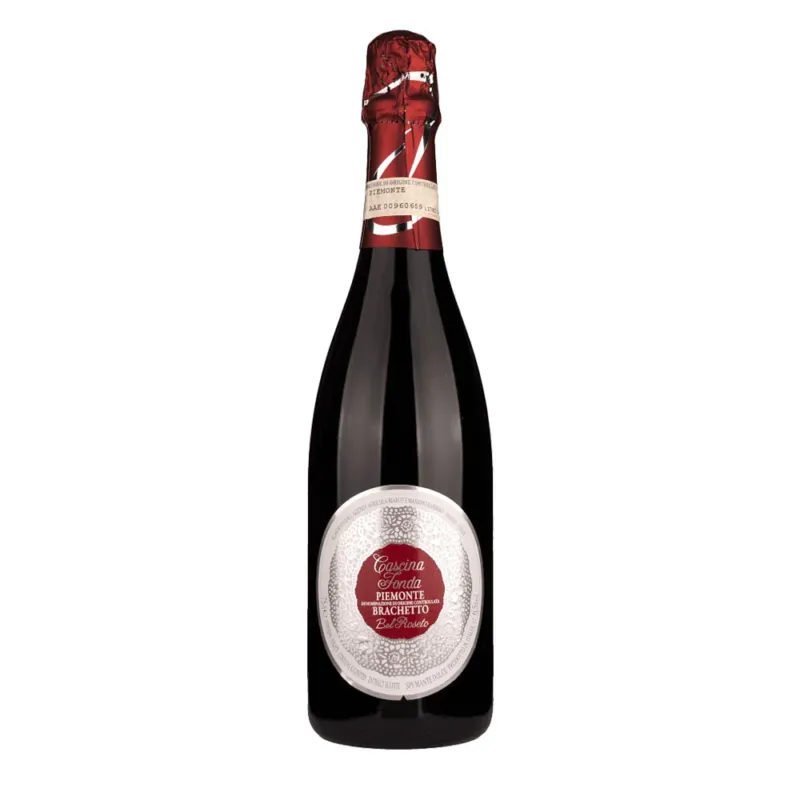 Bel Roseto Brachetto Piemonte DOC 2023 Metodo Martinotti Cascina Fonda Esclusivo