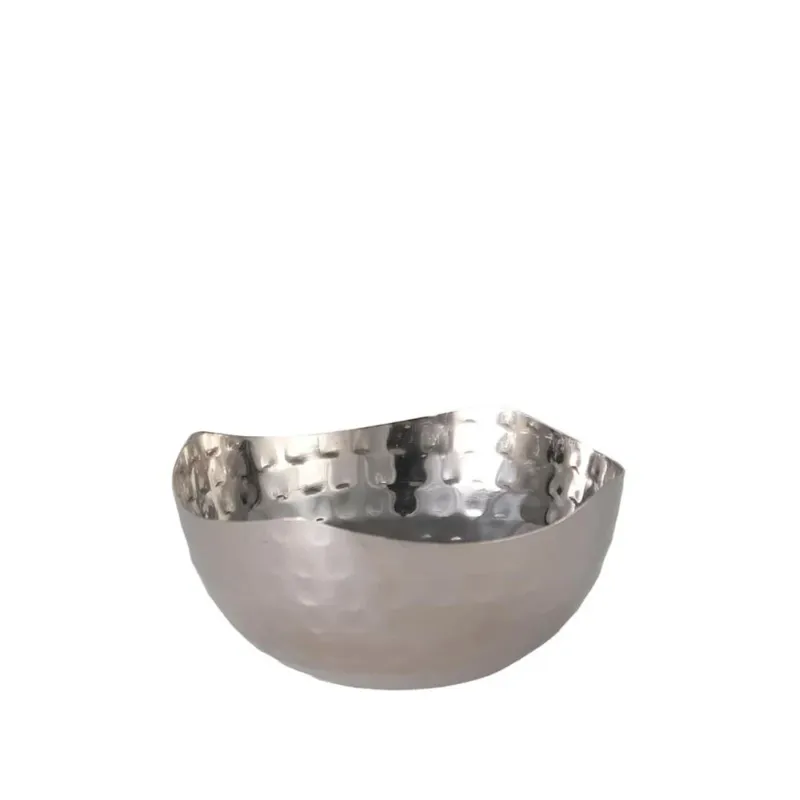 Spedizione Espresso 8.5 cm - Portofino Ciotola In Acciaio Martellato