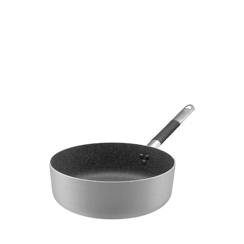 Soddisfatti O Rimborsati Agnelli SharkSkin Casseruola Bassa In Alluminio Antiaderente Con Manico In Acciaio Inox Cool