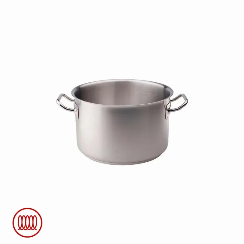 Non Perdere Agnelli Acciaio Inox Casseruola Alta Induzione Con Due Maniglie