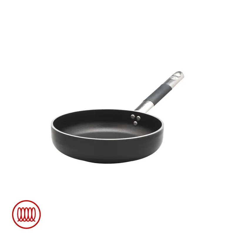 Agnelli AlBlack Padella Alta Sautè Induzione In Alluminio Antiaderente 5mm Con Manico Cool Inox Prezzo Conveniente