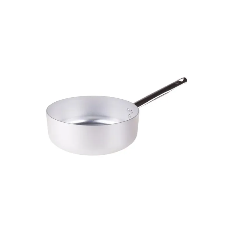 Agnelli Alluminio 3mm Professionale Casseruola Bassa Con Manico Tubolare Inox Compra Oggi Stesso
