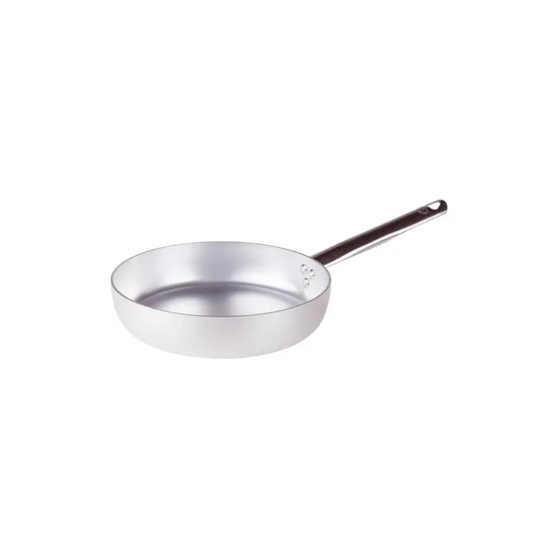 Agnelli Alluminio 3mm Professionale Padella Alta Sauté Con Manico Tubolare Inox Prezzo Scontato