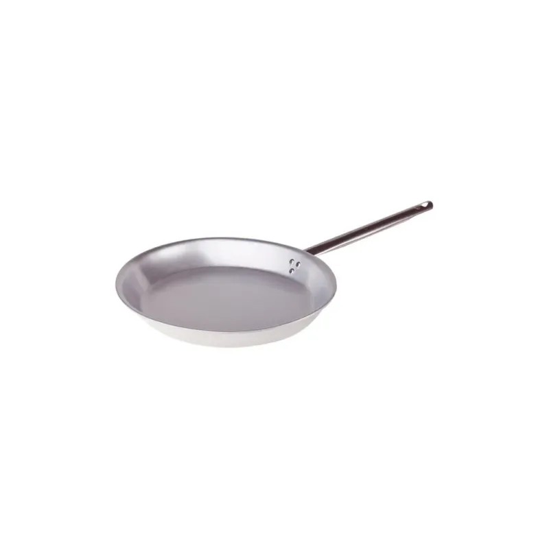 Agnelli Alluminio 3mm Professionale Padella Bassa Svasata Ovale Con Manico Tubolare Inox Promo Stagionale