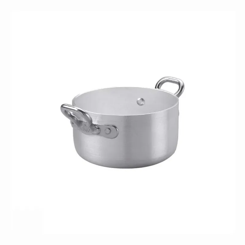 Agnelli 1932 Servizio In Tavola Casseruolina Alta Monoporzione In Alluminio Con Manici 1907 In Acciaio Inox Economico