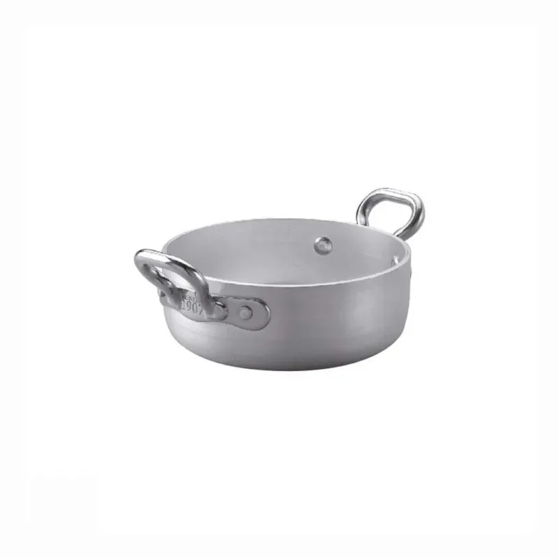 Agnelli 1932 Servizio In Tavola Casseruolina Bassa Monoporzione In Alluminio Con Manici 1907 In Acciaio Inox Offerta Speciale