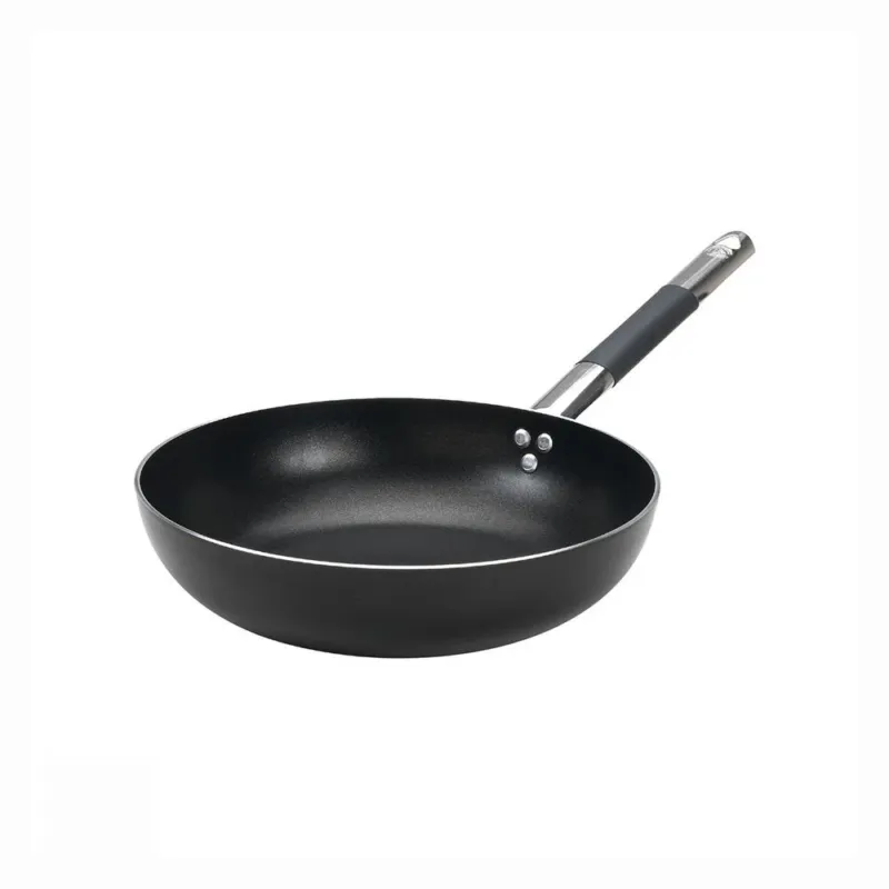 Agnelli Alblack 3 mm Padella Alta Svasata Antiaderente In Alluminio Con Manico Cool Inox Occasione