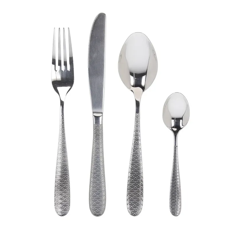 Spedizione Espresso Tognana Antony Orientale Servizio Posate In Acciaio Inox Set 24 Pz
