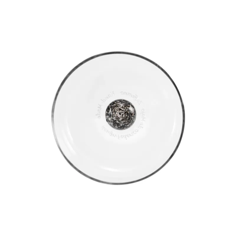 44 cl - Zafferano Bilia Caleido Bicchiere Acqua Fatto a Mano In Vetro Borosilicato Set 4 Pz Offerta Lampo