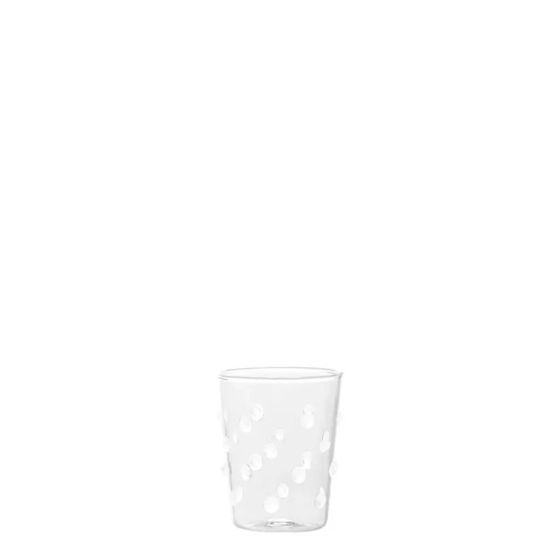 Offerta Limitata 9.5 cl - Zafferano Party Junior Bicchiere Liquore Caffè Fatto a Mano In Vetro Borosilicato Set 6 Pz