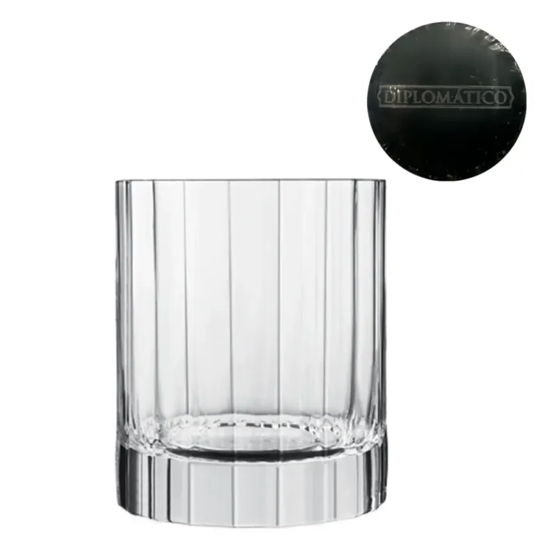 25.5 cl - Bormioli Luigi Bach Diplomatico Bicchiere Whisky Rum In Vetro Set 6 Pz Di Tendenza