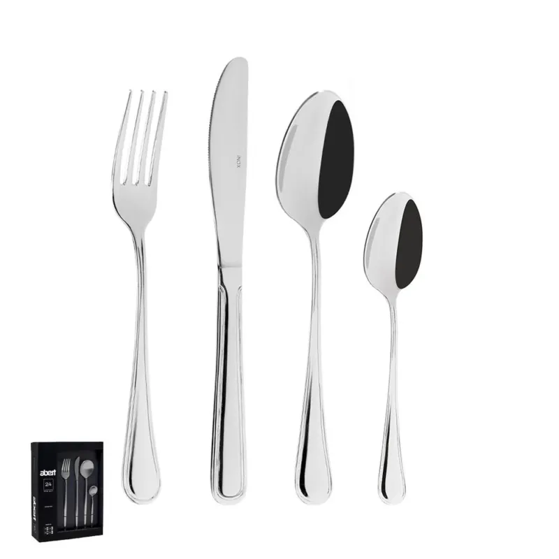 Abert England Servizio Posate In acciaio Inox 18/10 Set 24 Pz Quantità Limitata