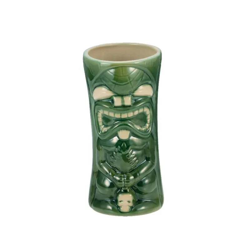 60 cl - Ilsa Tiki Maori Bicchiere Cocktail Mug In Ceramica Prezzo Di Fabbrica