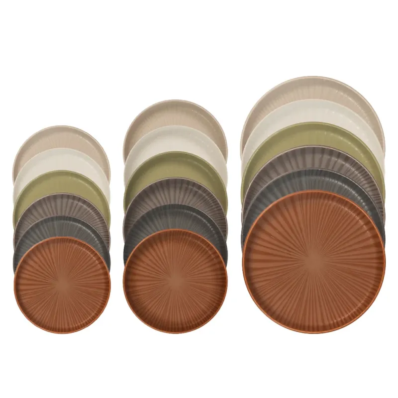 Super Prezzo H&H Nordic Universe Servizio Tavola In Stoneware Set 18 Pz