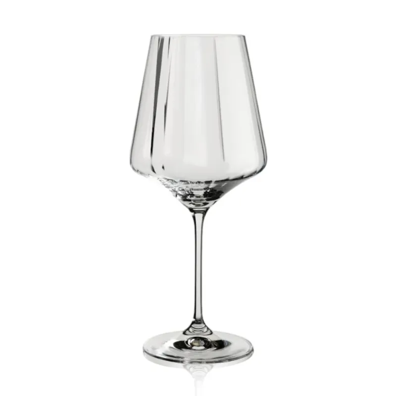 Consegna Rapida 53 cl - Vidivi Synergia Calice Degustazione Perlage Ottico In Vetro Set 6 Pz