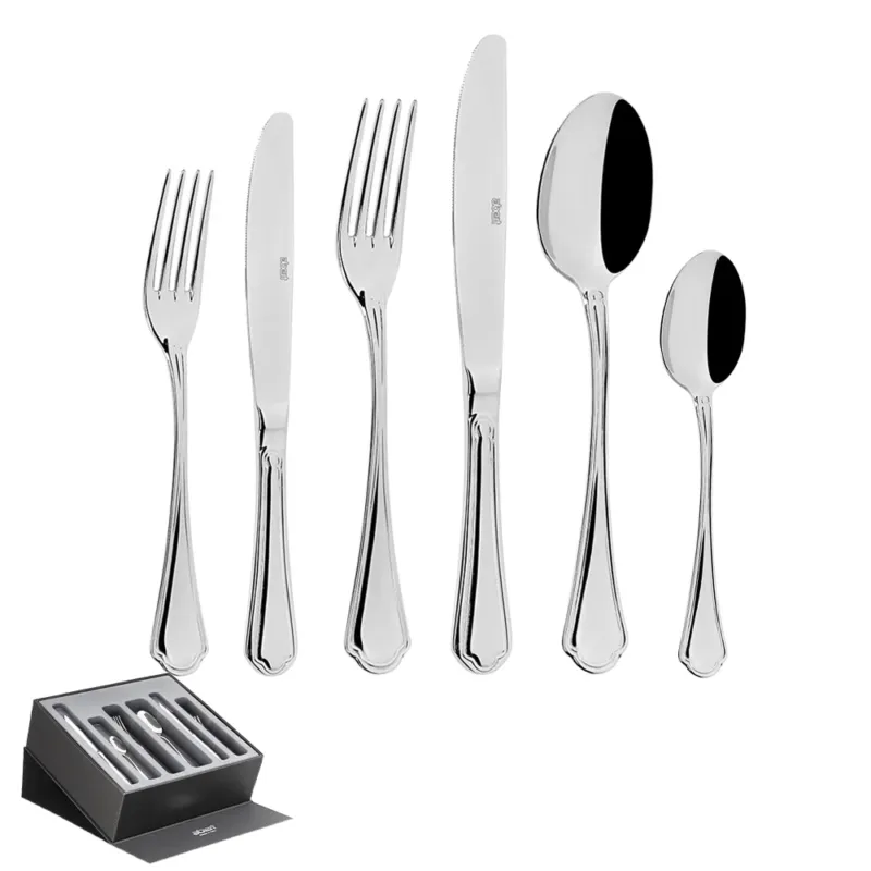 Abert Rada Servizio Posate In Acciaio Inox Set 75 Pz Promozione