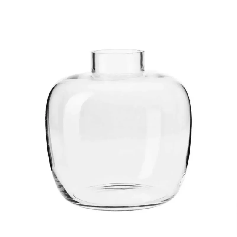 Scelto Dai Clienti 28 cm - Krosno Latitude Vaso Bombato In Vetro Sonoro