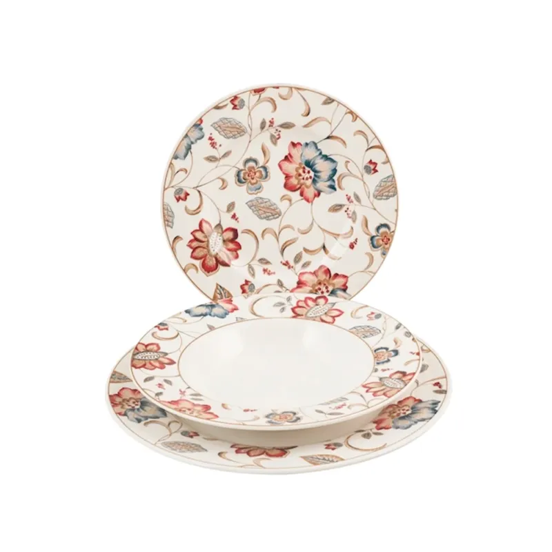 Churchill Jacobean Servizio Piatti In Terra Cotta Set 18 Pz Direttamente Dal Produttore