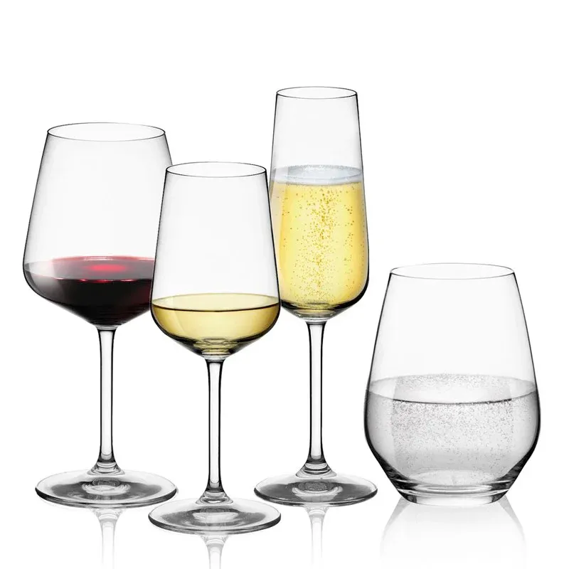 Compra Online Villeroy & Boch Ovid Set Calici e Bicchieri In Vetro Cristallino Set 16 Pz