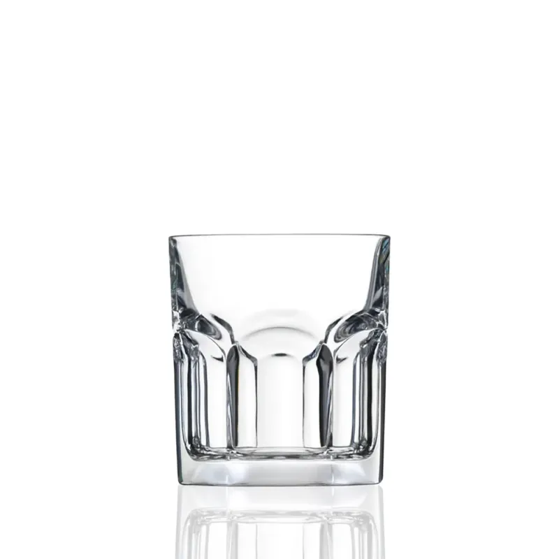 Affare 22.5 cl - RCR Cristalleria Italiana Hosteria Bicchiere Whisky OF In Vetro Cristallino Luxion Set 6 Pz