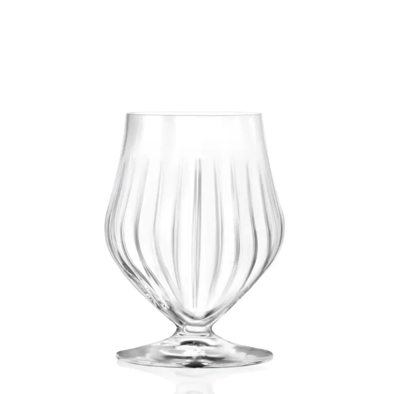 45 cl - RCR Cristalleria Italiana Timeless Stemless T45 Calice Cognac In Vetro Cristallino Luxion Set 6 Pz Consegna Rapida