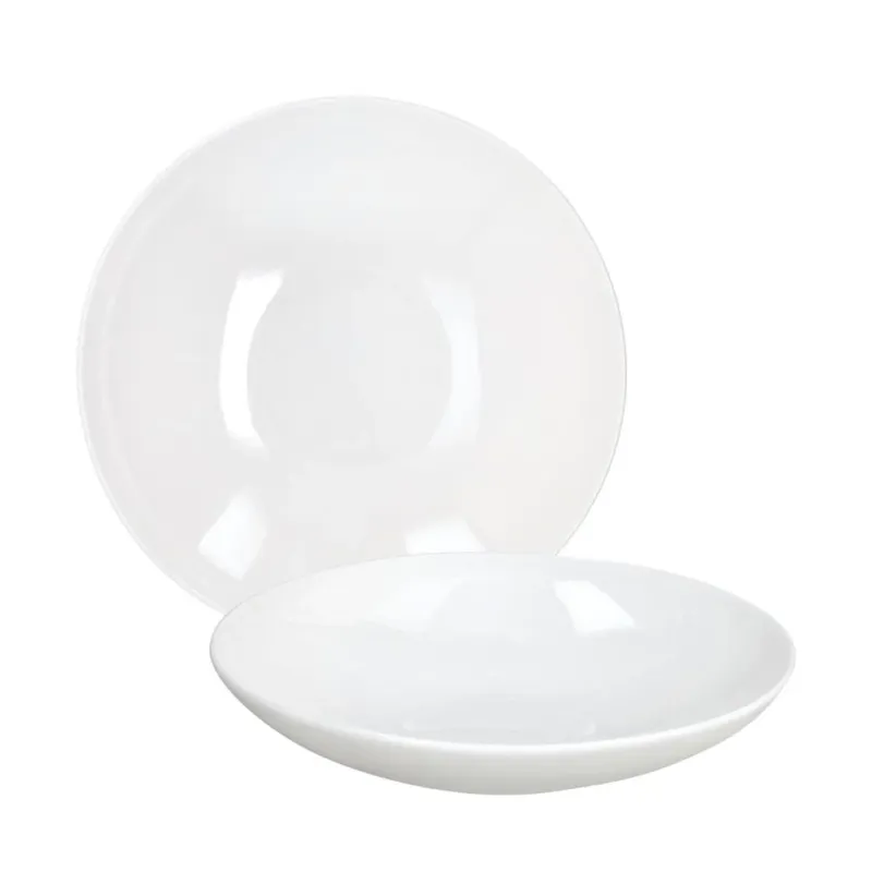 24 cm - Tognana Silk Piatto Fondo In Porcellana Bone China Set 6 Pz Professionale