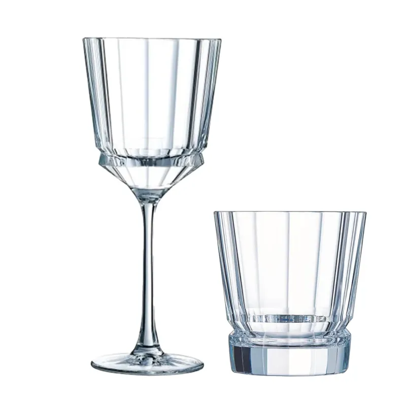 Cristal D‘Arques Macassar Set Calici e Bicchieri In Vetro Cristallino Set 12 Pz Offerta Speciale