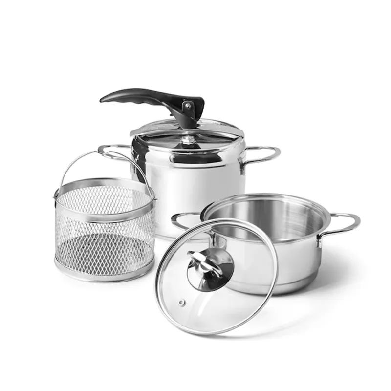 H&H Nexus Batteria Casseruole Set 5 Pz Saldi