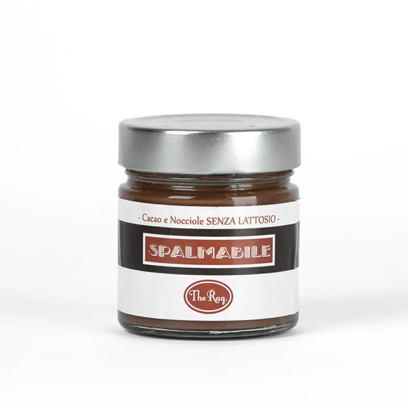 Nuovo Arrivo 220 gr - The Rag Crema Spalmabile Cacao e Nocciole Senza Lattosio