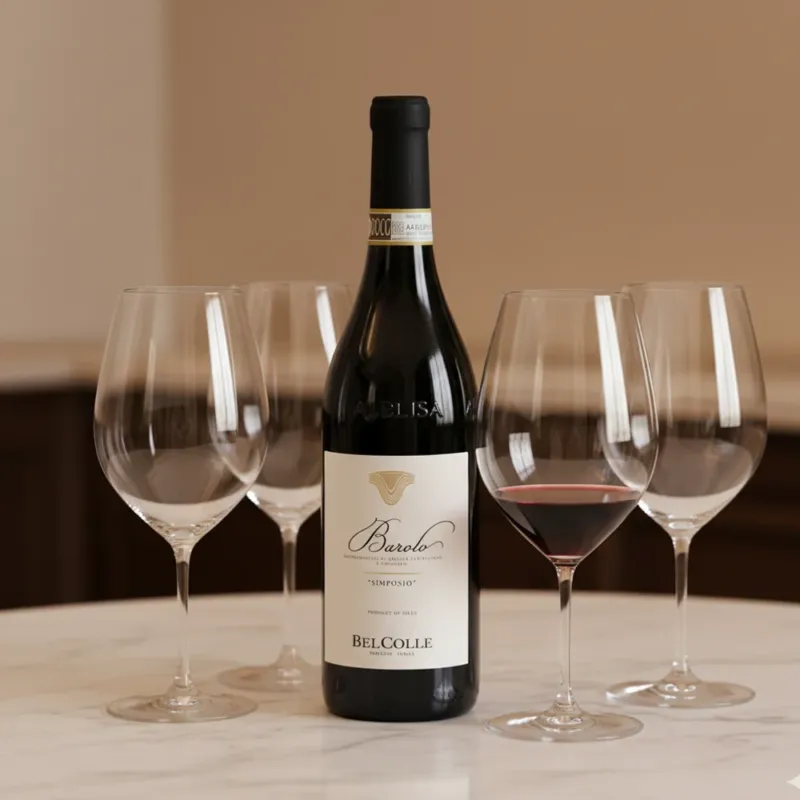 Simposio Barolo DOCG 2021 Magnum + 4 Calici Wine Friendly Riedel 99.5 cl Prezzo Ridotto