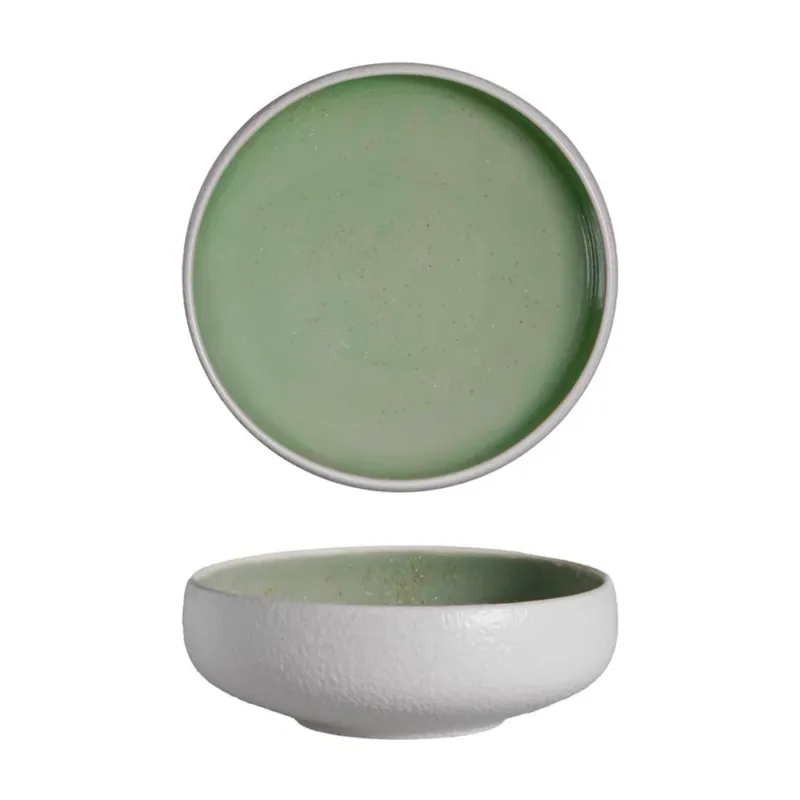 16 cm - Alberoshop Sandy Coppa In Stoneware Set 6 Pz Economico