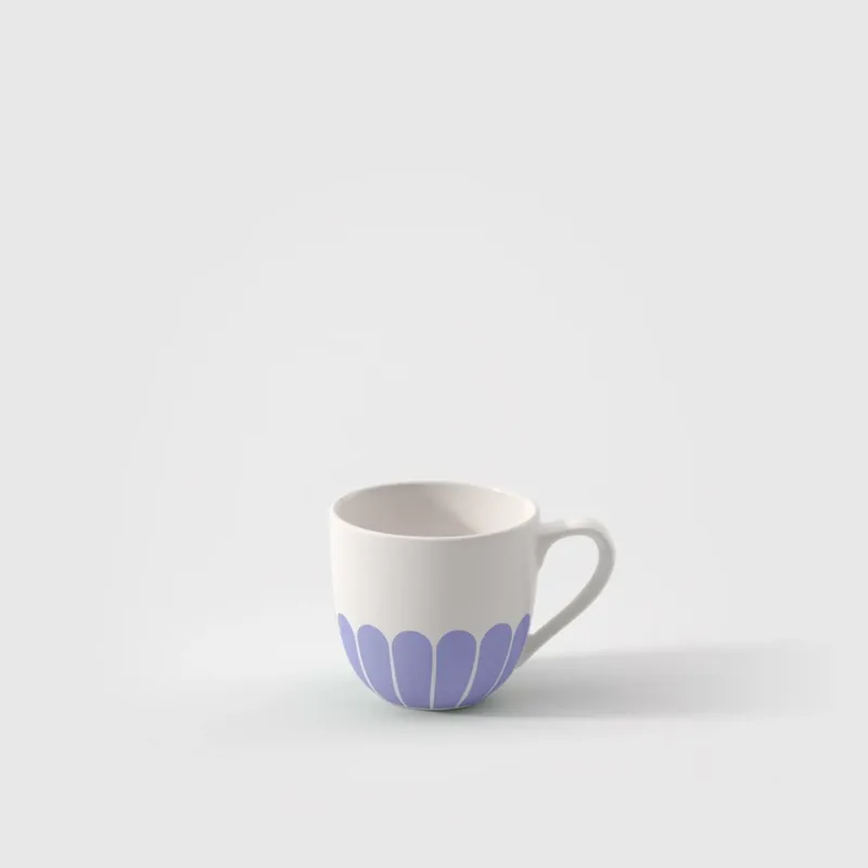 7 cl - Villeroy & Boch Fleur Tazzina Caffè In Porcellana Premium Set 6 Pz Solo Oggi