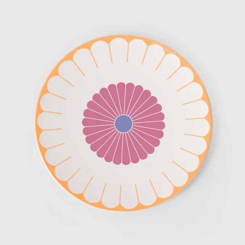 Popolare 31.8 cm - Villeroy & Boch Fleur Piatto Presentazione In Porcellana Premium Set 6 Pz
