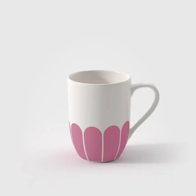 Soddisfatti O Rimborsati 29 cl - Villeroy & Boch Fleur Tazza Cappuccino In Porcellana Premium Set 6 Pz