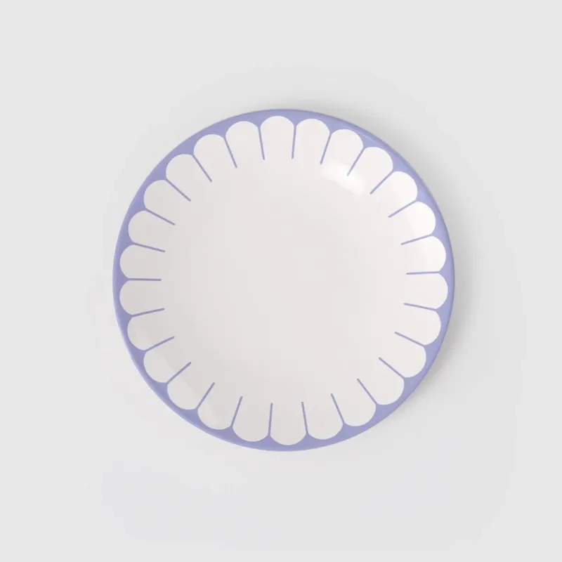 26.6 cm - Villeroy & Boch Fleur Piatto Piano In Porcellana Premium Set 6 Pz Super Prezzo
