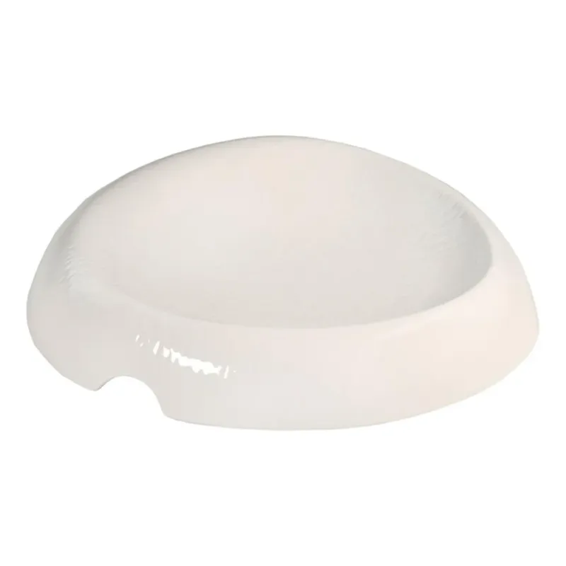 26.5x26 cm - Volcan Piatto Presentazione In Porcellana Set 3 Pz Promozione
