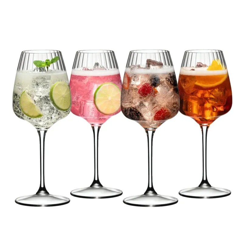 Ultima Occasione 55 cl - Riedel Summer Drinks Calice Cocktail Spritz In Vetro Set 4 Pz