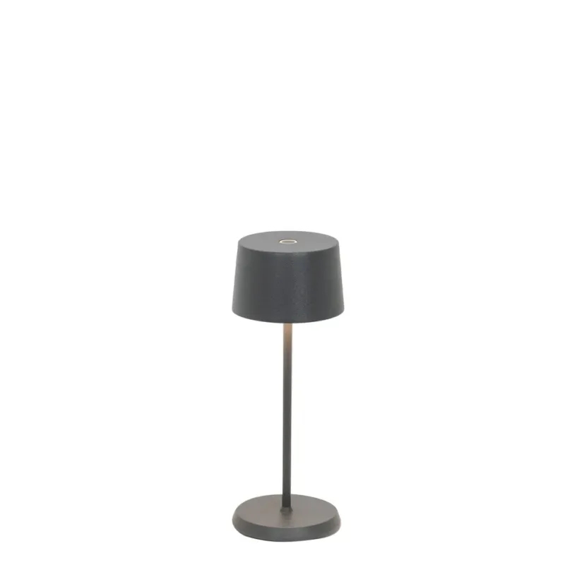 Professionale 20 cm - Zafferano Olivia Micro Lampada Da Tavolo Dimmerabile