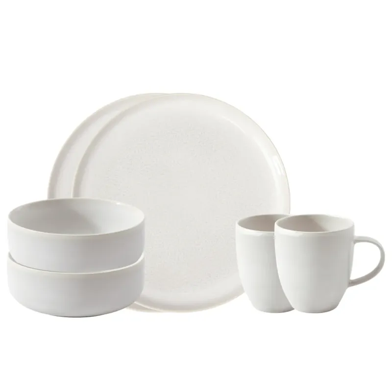 Promo Stagionale Villeroy & Boch Crafted Cotton Servizio Colazione In Porcellana Set 6 Pz