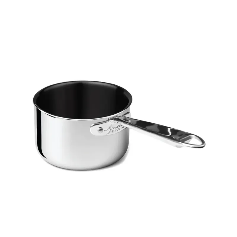 Agnelli Non-Stick Alu-Inox Casseruola Alta Antiaderente In Alluminio Con Manico Inox Ultime Pezzi