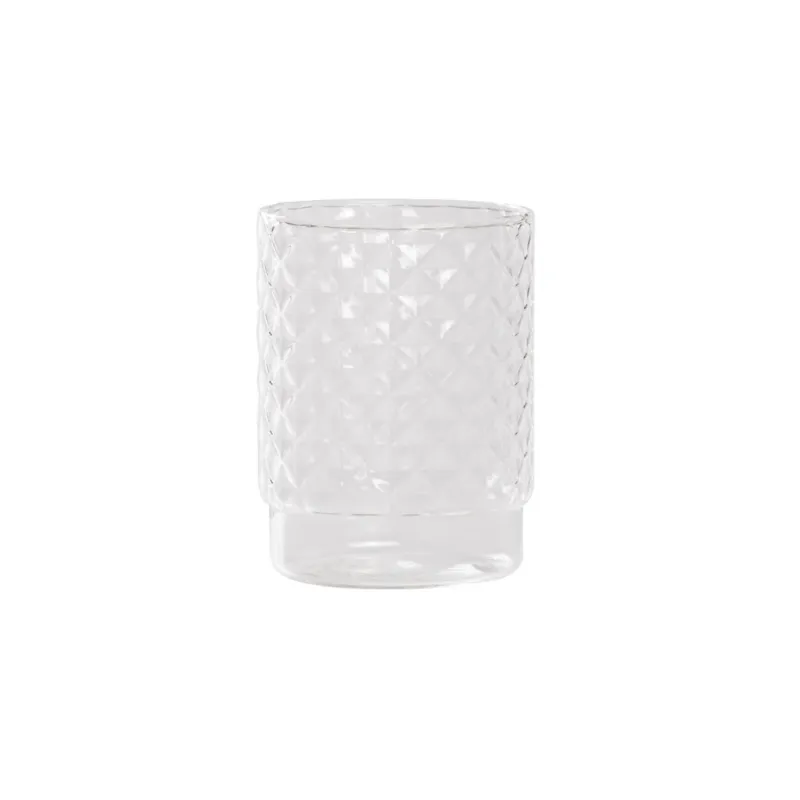 45 cl - Zafferano Isolano Bicchiere Acqua Impilabile In Vetro Borosilicato Set 4 Pz Prezzo Di Fabbrica