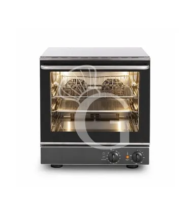 Forno per brioches elettrico a convezione, porta ribalta, comandi meccanici, 4 teglie 433x333 mm, potenza 2,8 kw Offerta Lampo