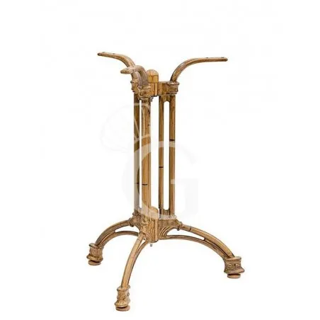 Base in alluminio verniciato bambù 3 gambe, altezza 700 mm Novità