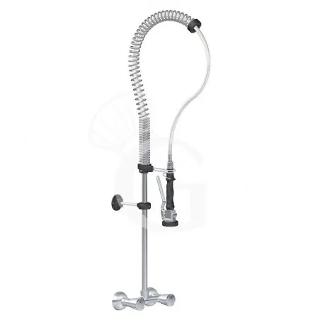 Gruppo doccia Top-Class combinazione rubinetto biforo a muro Promozione Esclusiva