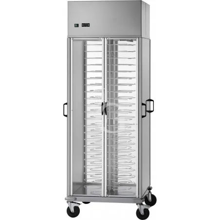 Carrello portapiatti refrigerato per 88 piatti 250/310 - L 750 mm x P 780 mm x H 2030 mm Prezzo Di Fabbrica