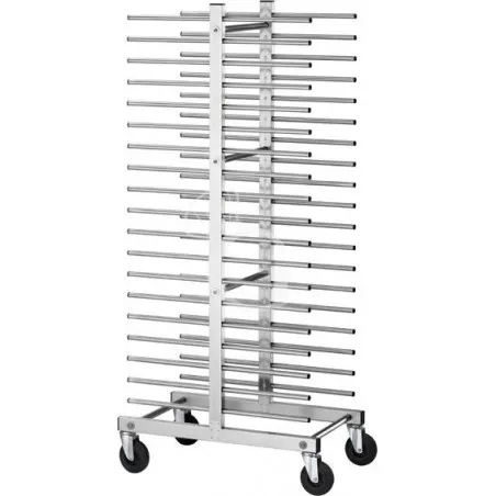 Compra Oggi Stesso Carrello inox portateglie per 40 teglie 600 x 400 mm - L 500 mm x P 810 mm x H 1770 mm